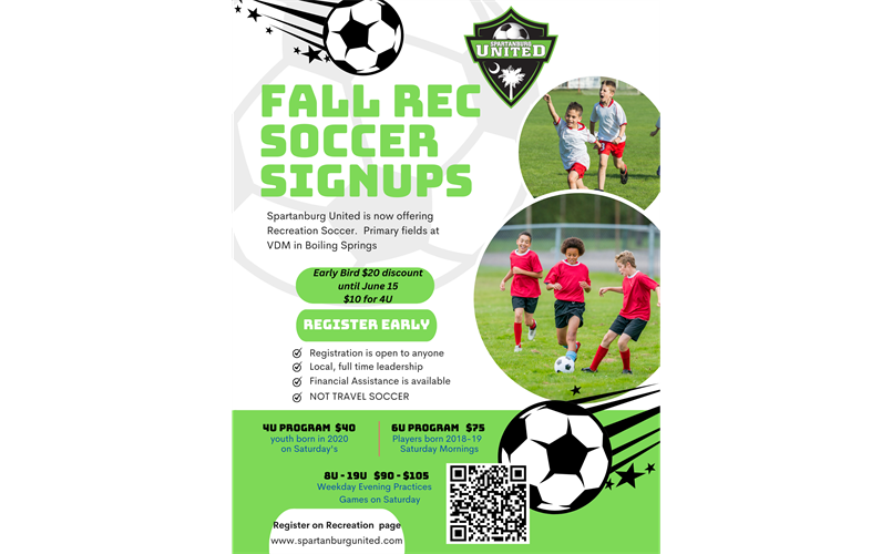 Fall Rec Program